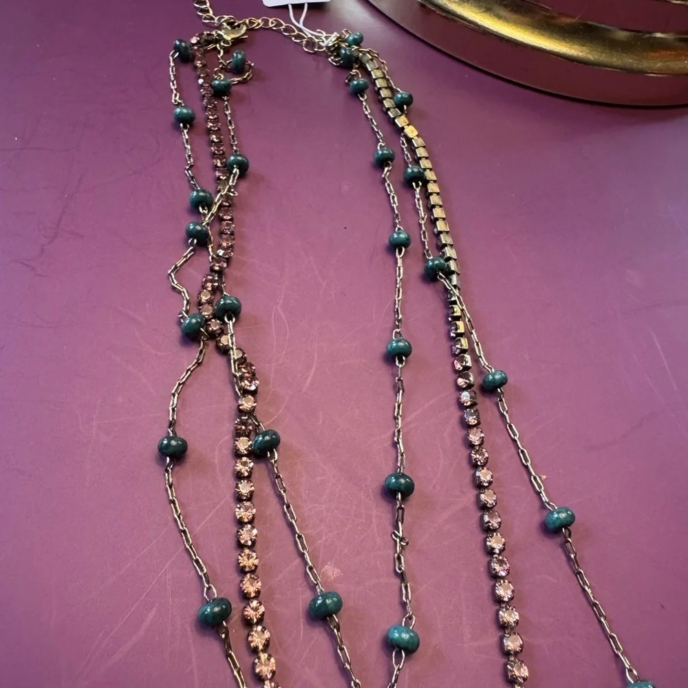 Betsey Johnson Love Flies Free Necklace - Picture 2 of 10